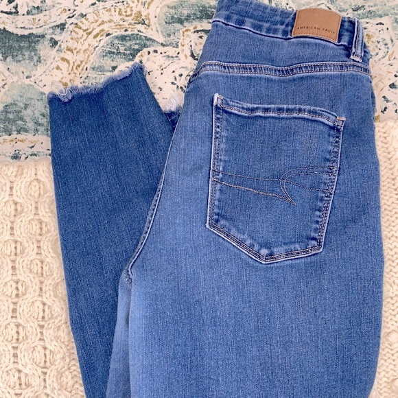 American Eagle curvy high rise jegging size 12 short - Picture 7 of 7